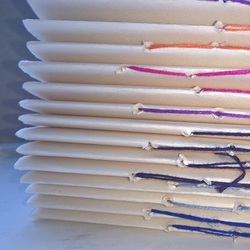 bookbinding stitched